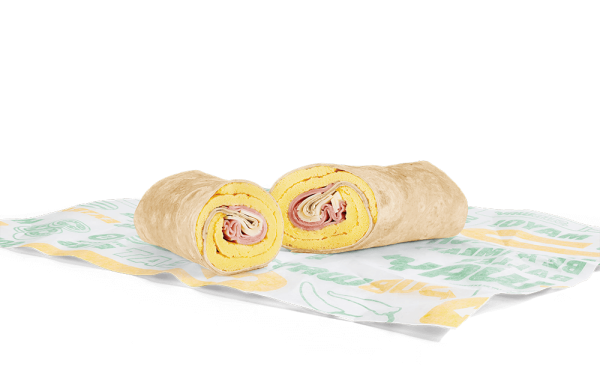 Black Forest Ham, Egg & Cheese Wrap