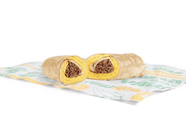 Steak, Egg & Cheese Wrap